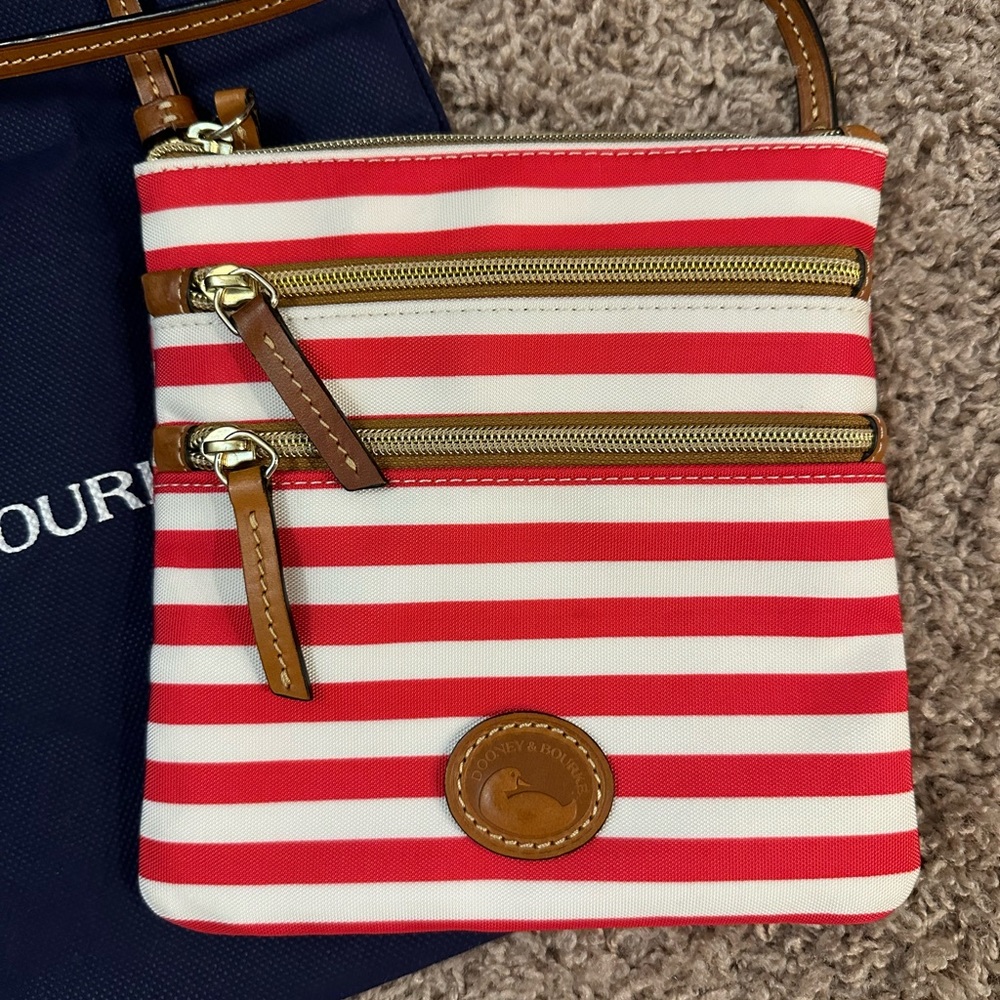 Dooney and Bourke Triple zip crossbody